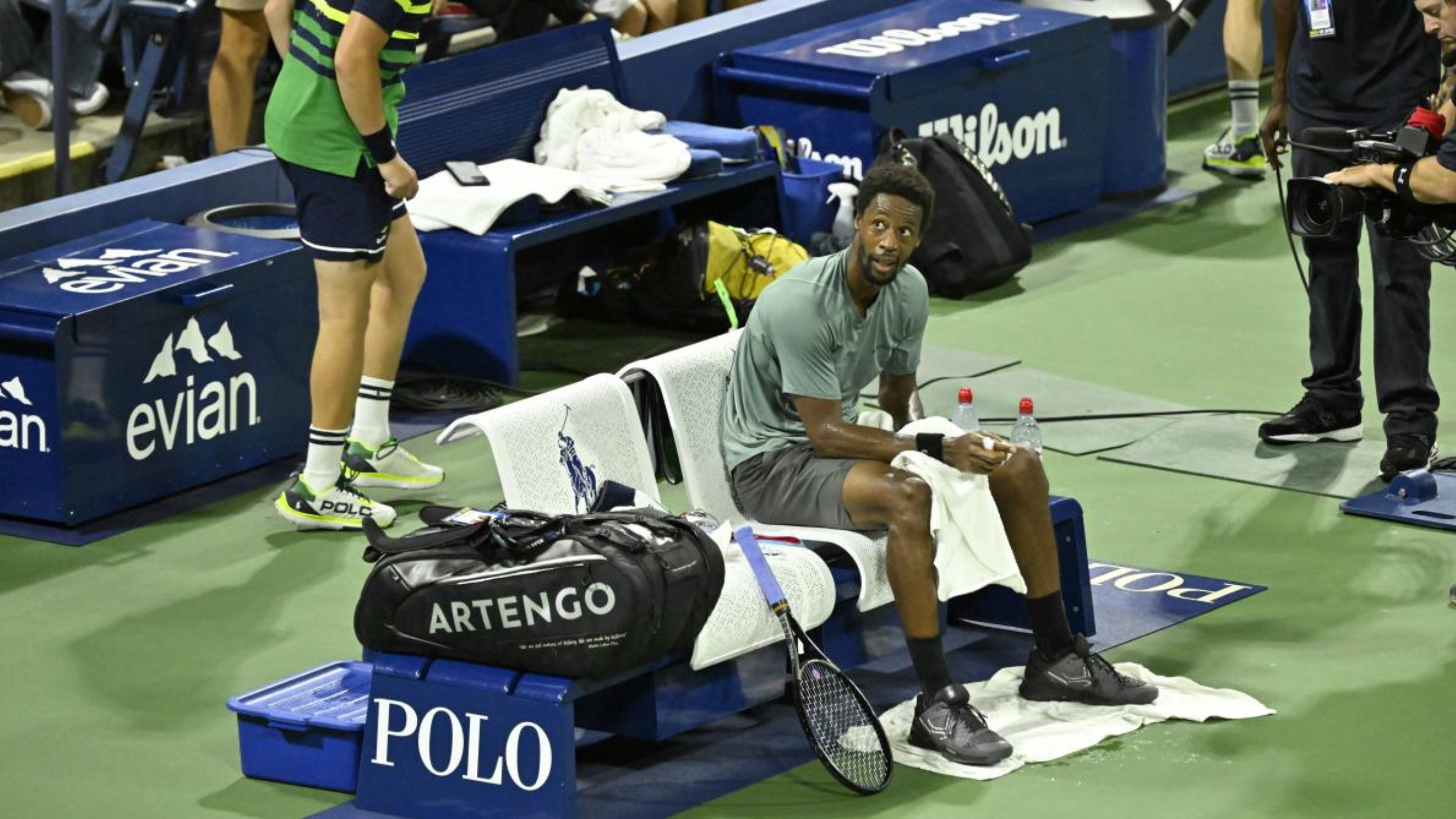 Gaël Monfils gêné par l'odeur du cannabis lors de son match