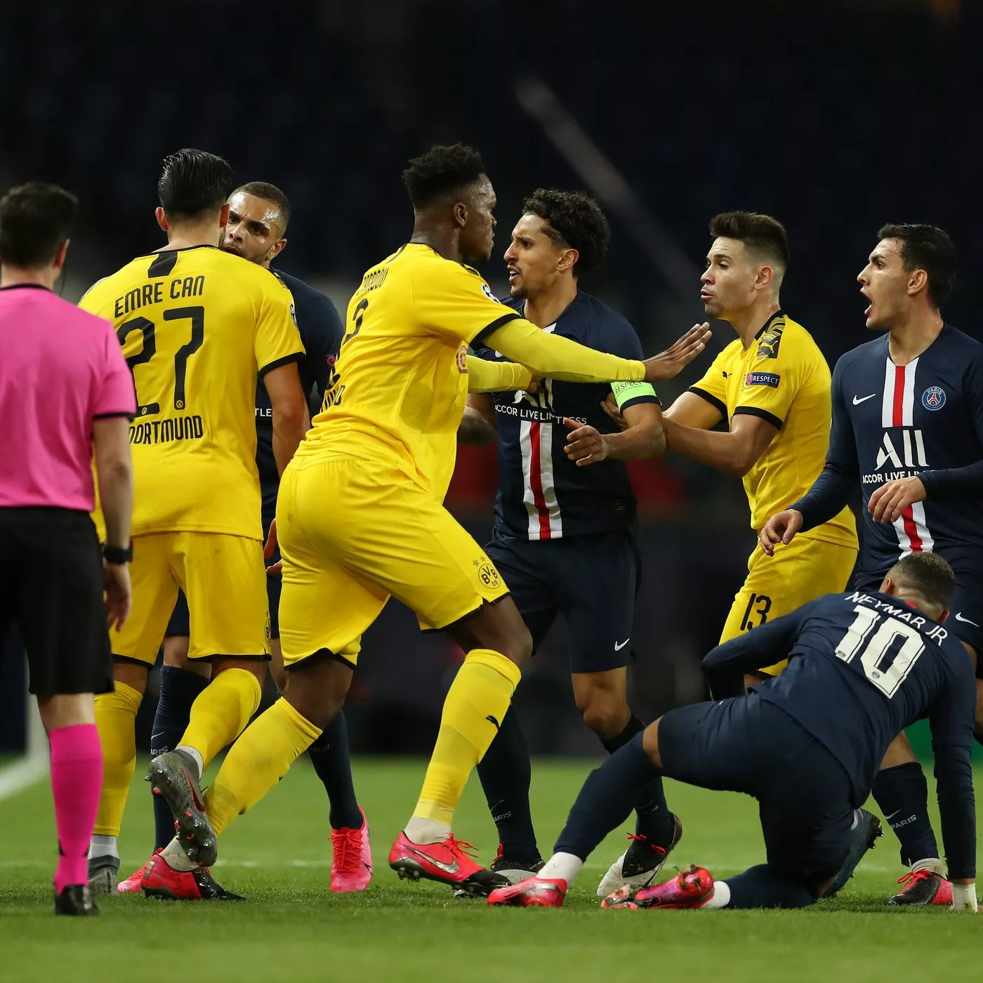 PSG vs Dortmund