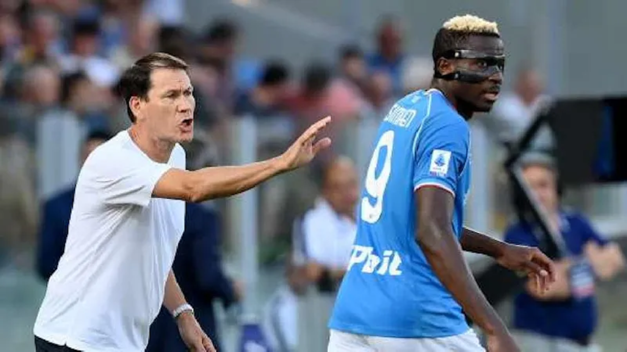 Rudi Garcia s'exprime sur l'épineuse affaire du TikTok de Victor Osimhen