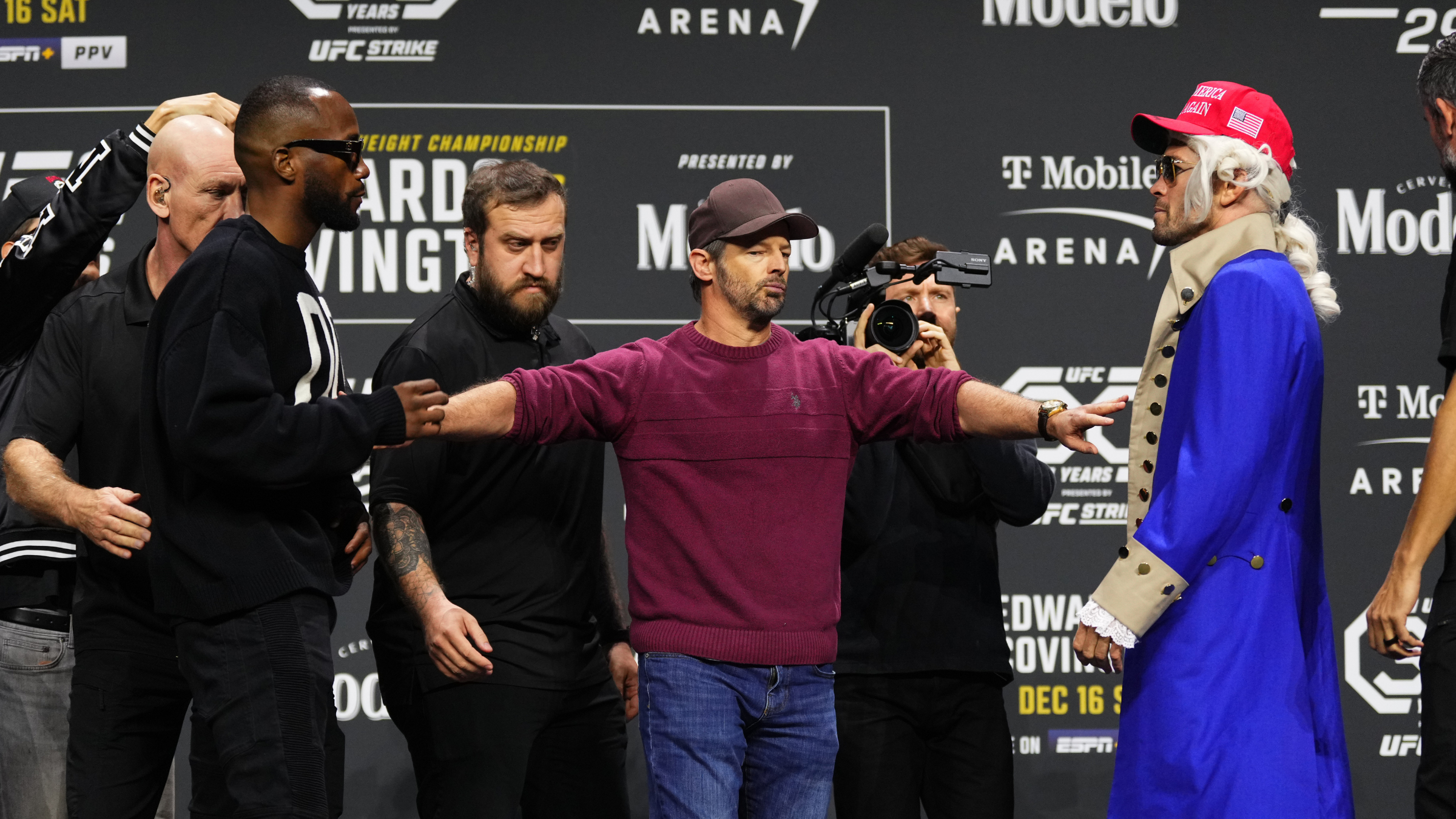 Leon Edwards et Colby Covington