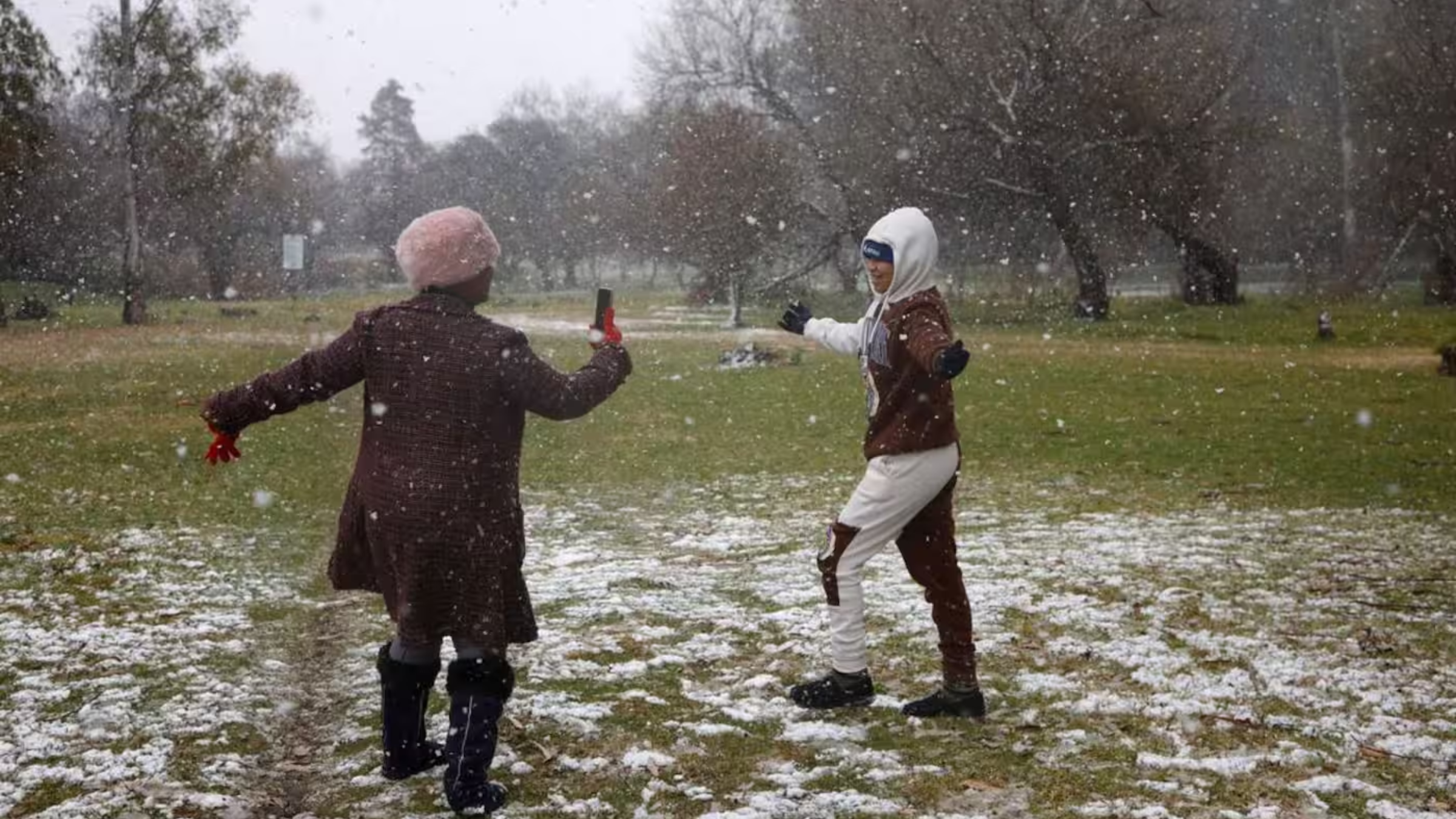 neige en Afrique