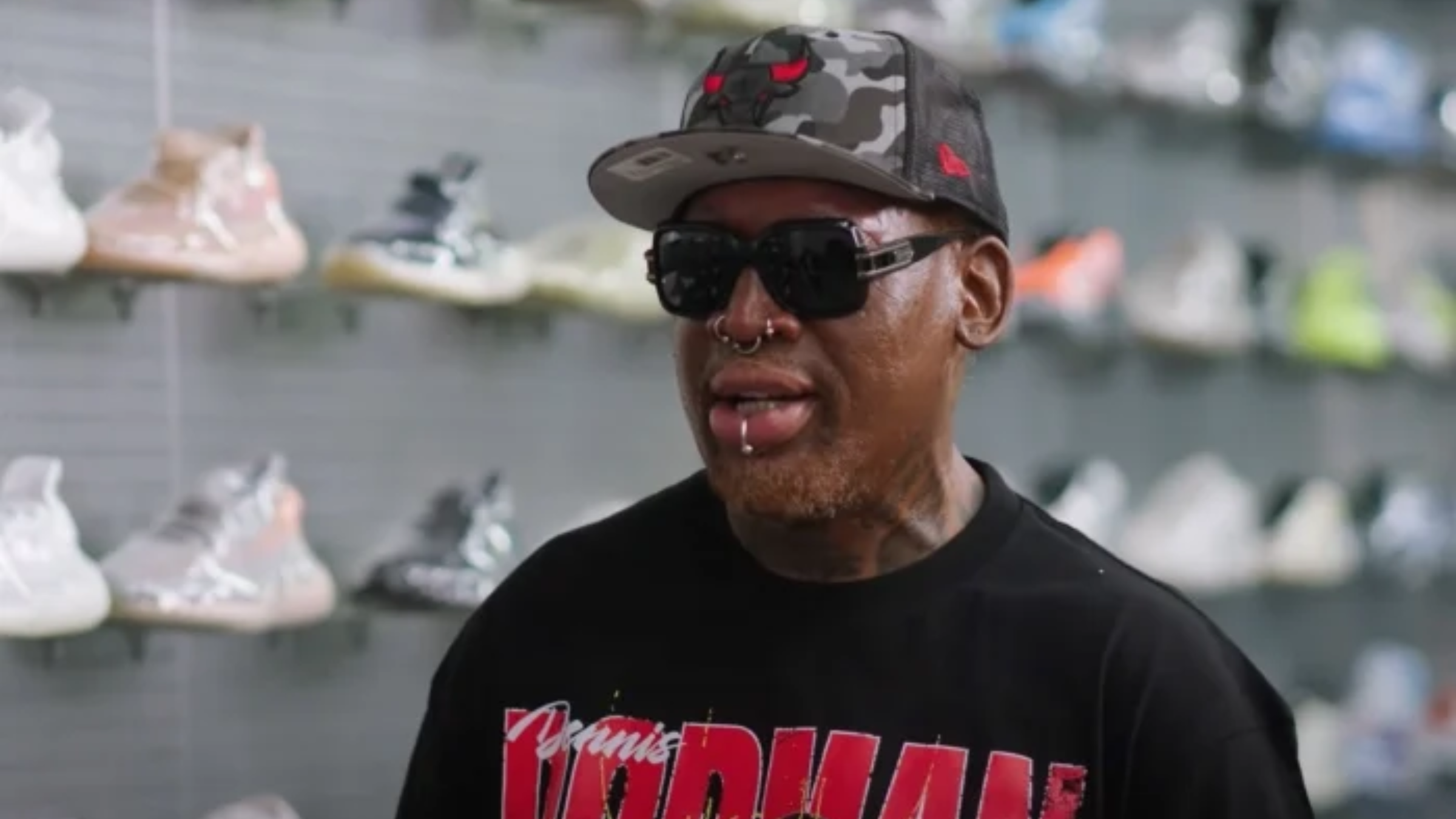 Portrait de Dennis Rodman