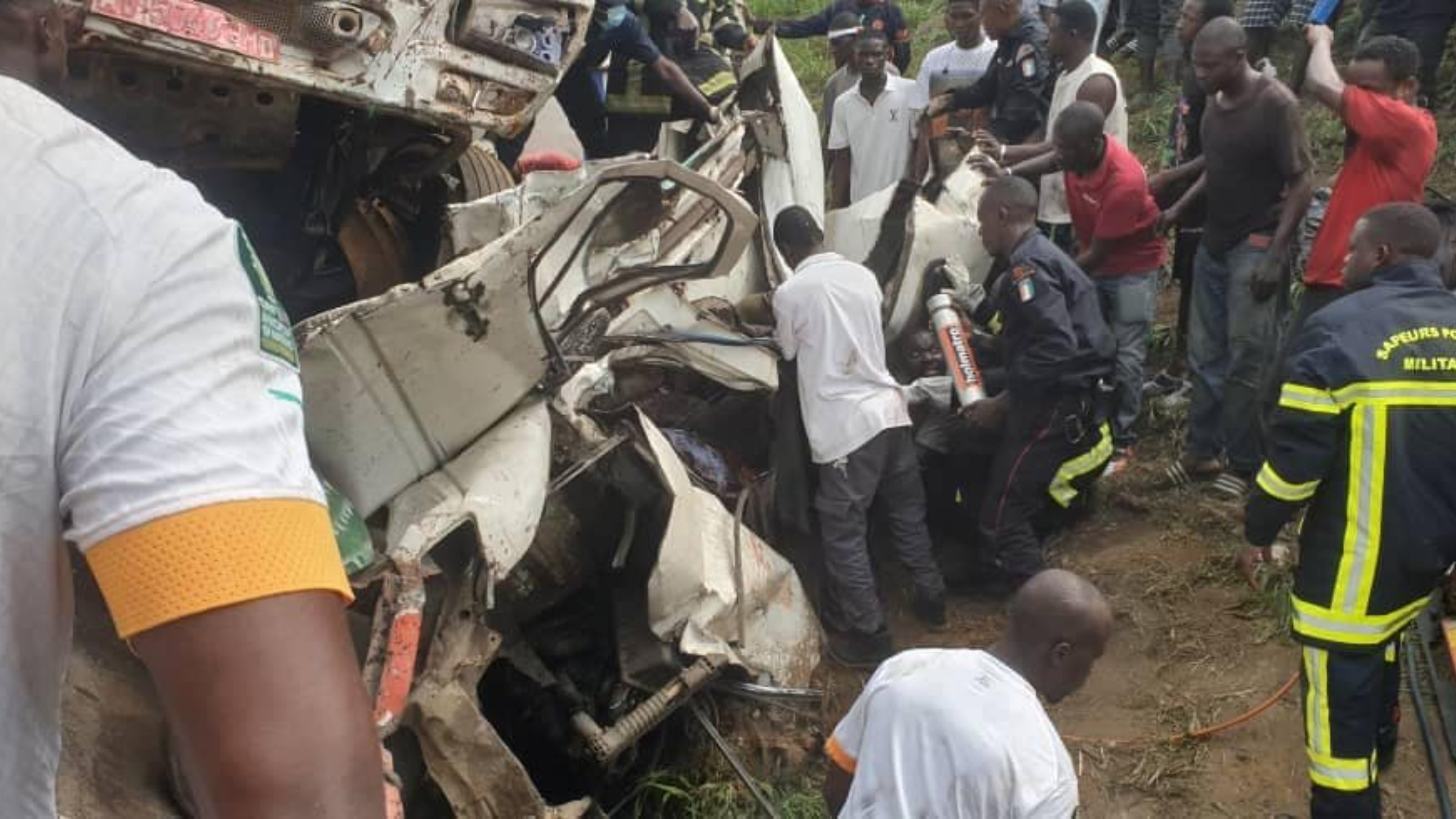 Grave accident de la circulation à Yopougon Gesco