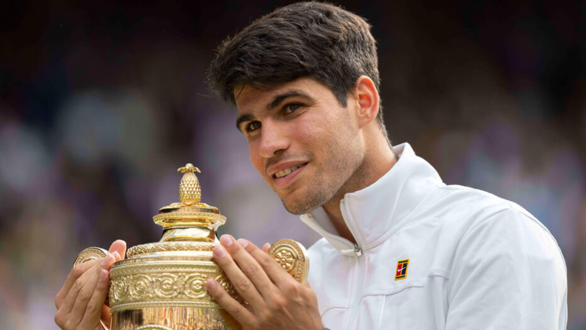 Carlos Alcaraz, vainqueur de Wimbledon