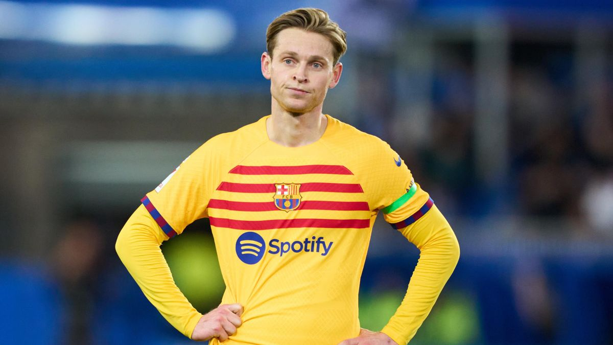 l’état physique de Frenkie de Jong toujours aussi inquiétant