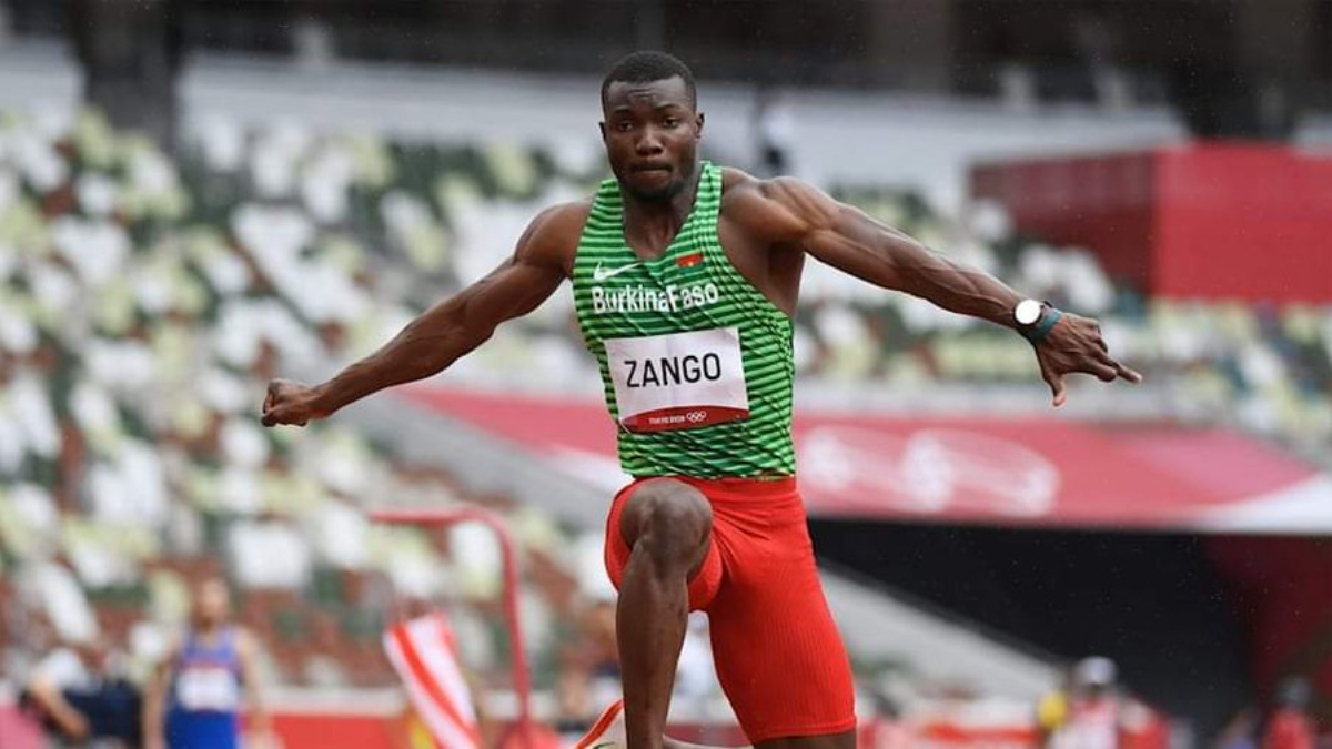 Le burkinabé Hugues Fabrice Zango vise l'Or