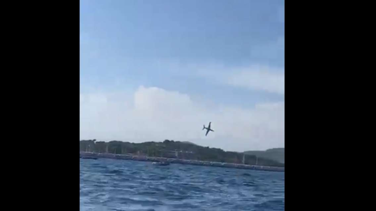 Un Fouga Magister du meeting aérien du Lavandou se crash en mer