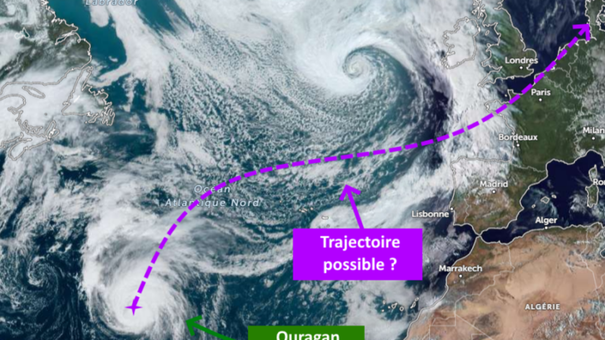 Tempête kirk : Parcours dévastateur et prévisions météo détaillées