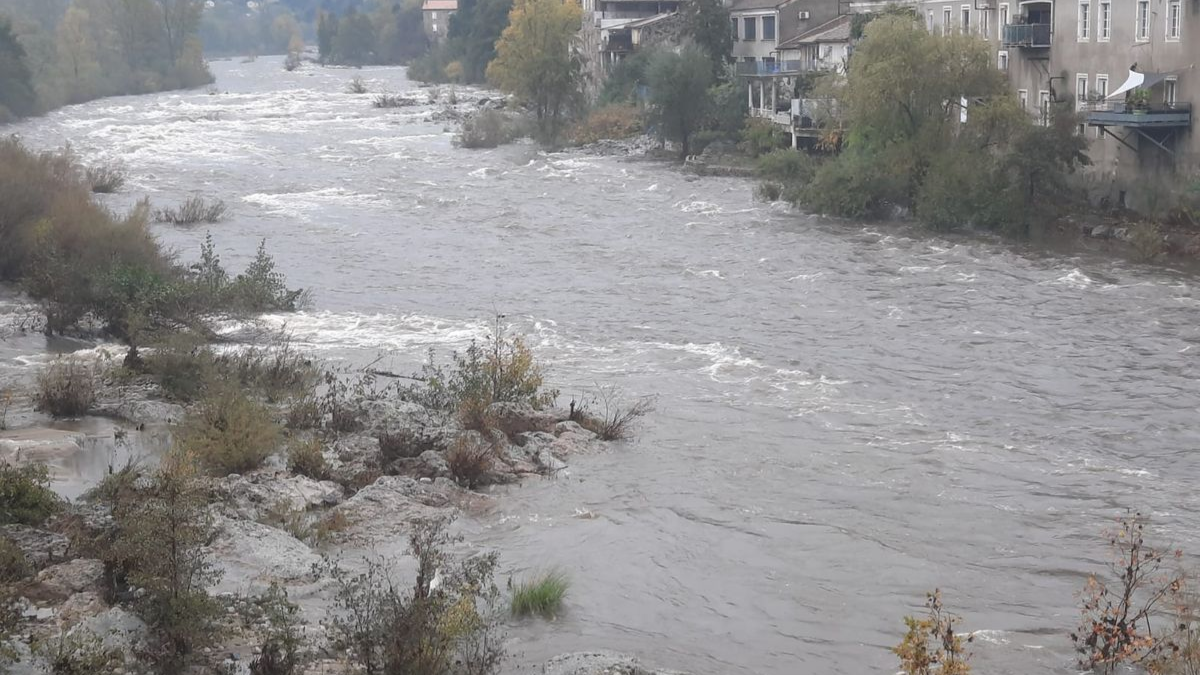 Fortes pluies à Ardèche