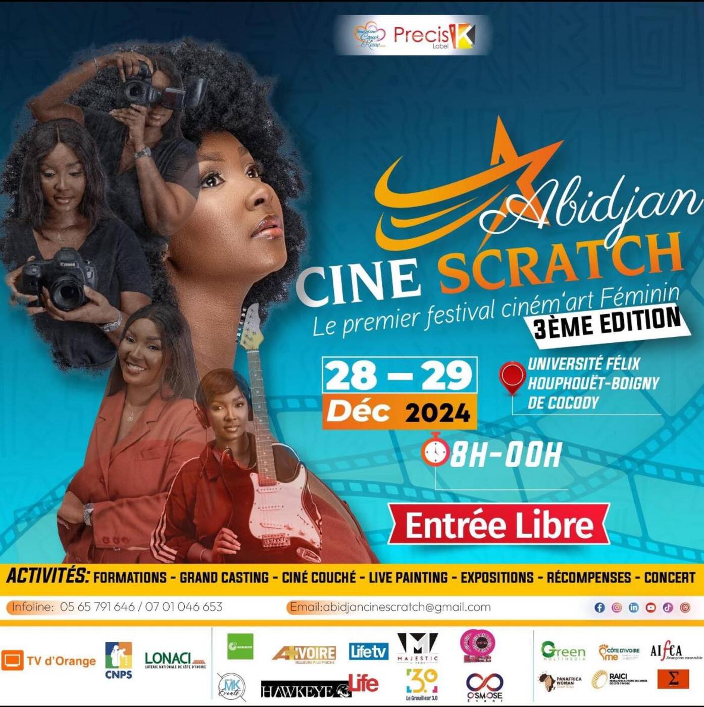 Abidjan Ciné Scratch Affiche