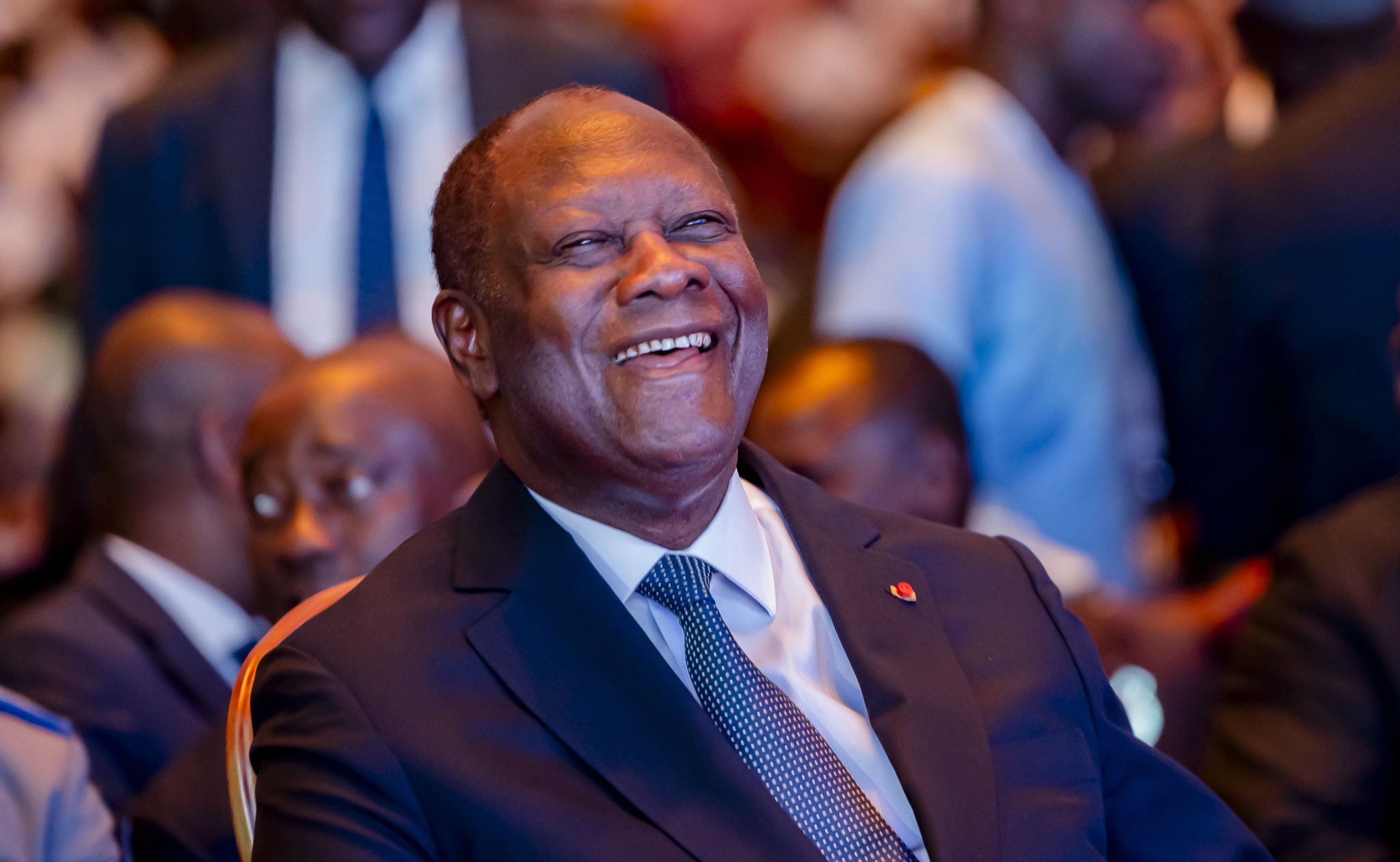 Alassane Ouattare Président du RHDP