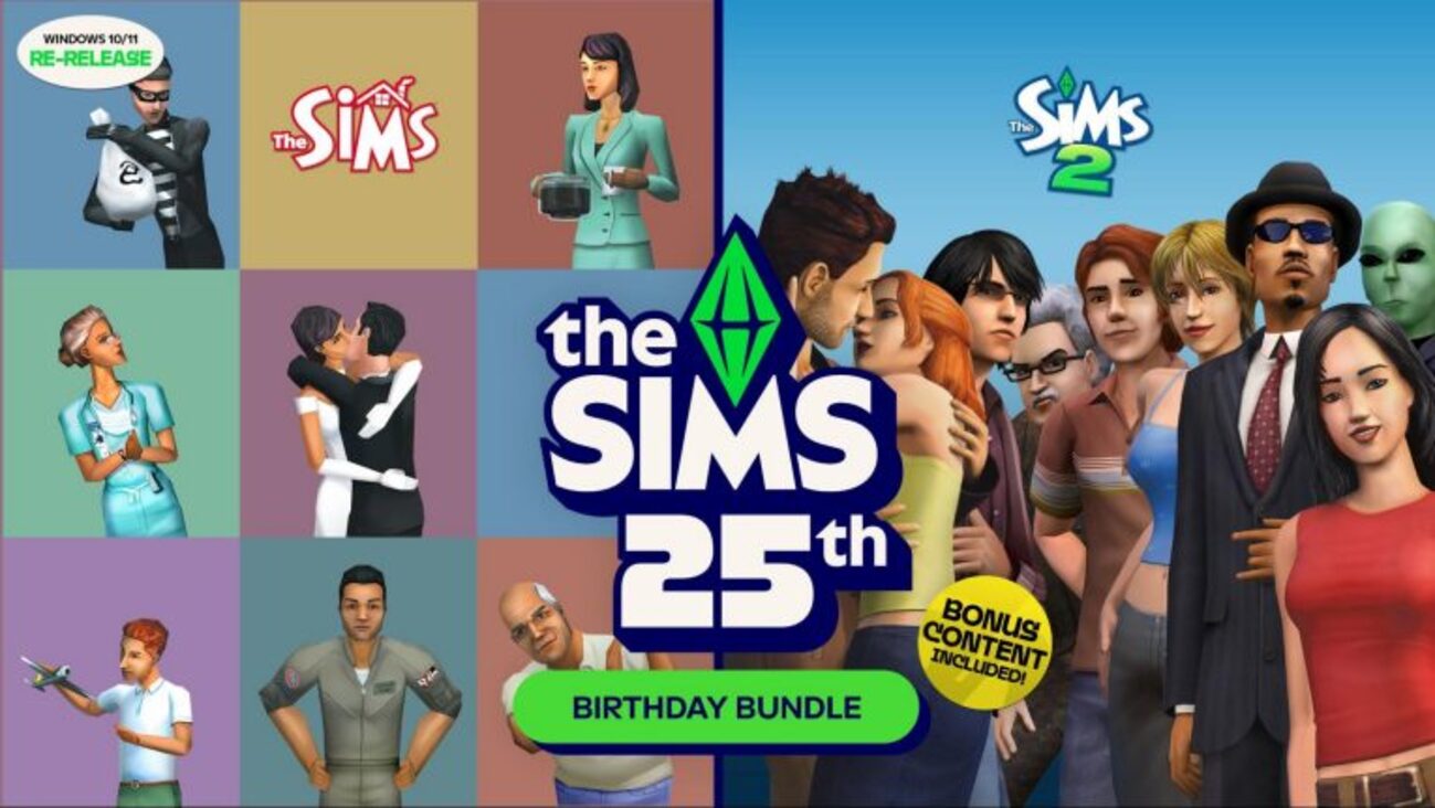 les Sims 1 et 2 reviennent pour le 25e anniversaire de la Saga