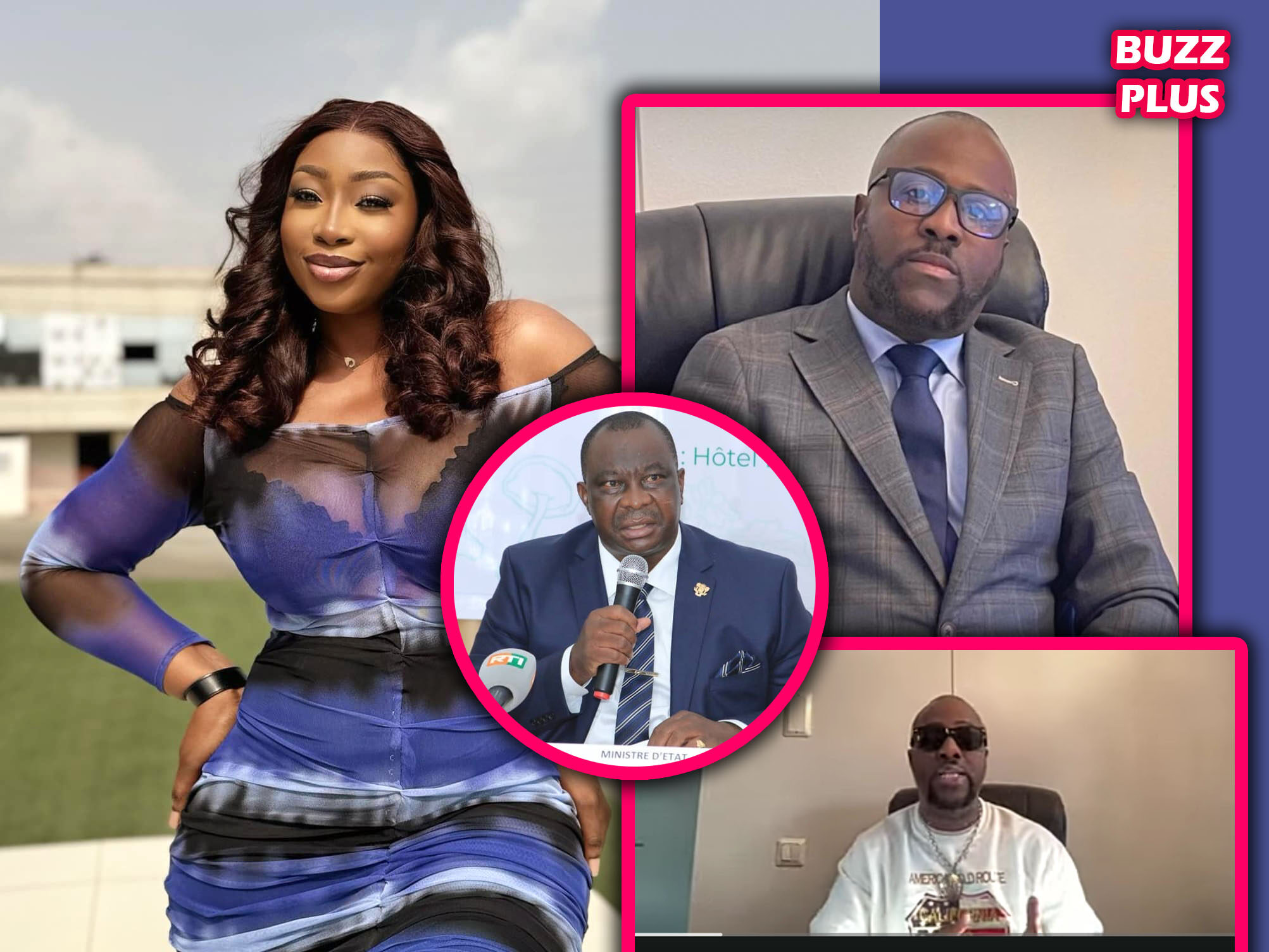 Affaire qui secoue la toile en ce moment_ les accusations de Johnny Pactheco envers Khady Touré et le ministre Adjoumani