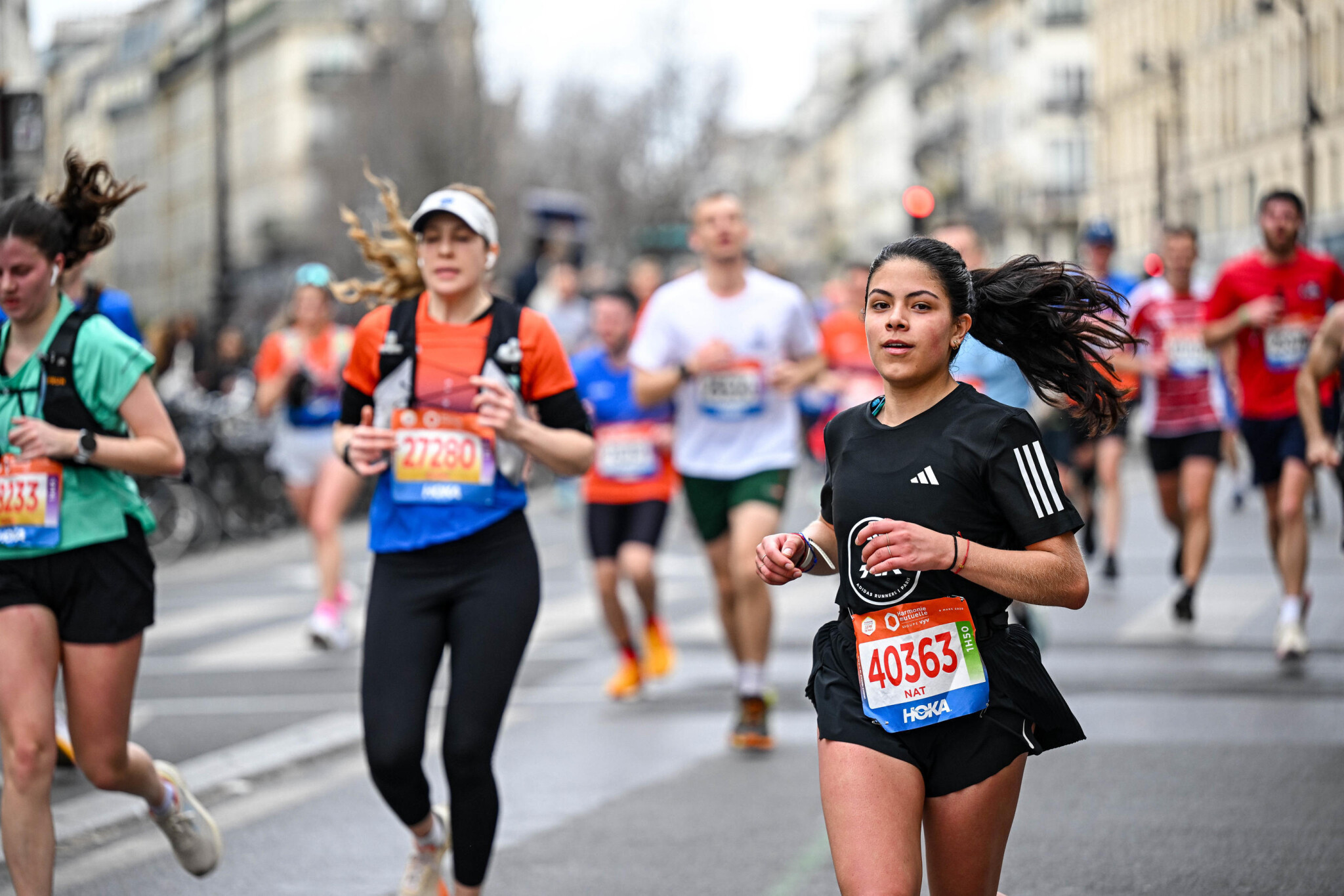 Athlète Marathon de Paris 2025